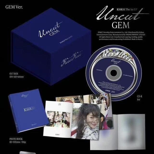 KiiiKiii - [UNCUT GEM] 1-й мини-альбом LIMITED Edition GEM Version