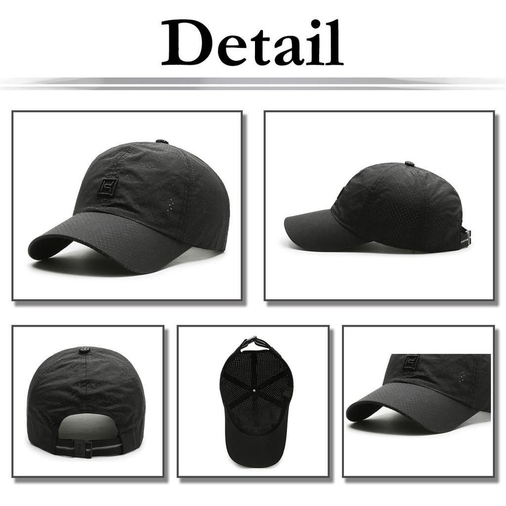 Сетчатая бейсболка с логотипом, стильная перфорированная CA759 [Белый Клык], шляпа, кепка, шляпа, мужская, женская, (черный)