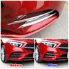 4 шт. для Mercedes Benz A Class W177 V177 A180 A200 A220 A250 2019-2024 автомобильные аксессуары передние противотуманные фары полосы отделка крышка