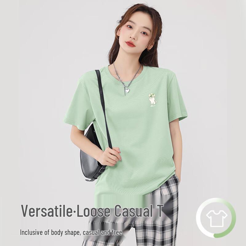 Warrior Женская свободная футболка из чистого хлопка