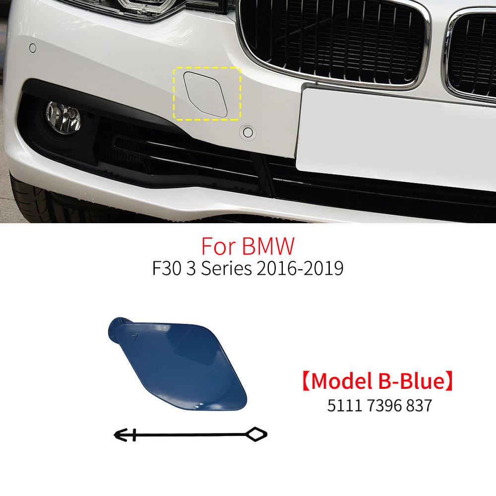 For BMW F30 F31 Car Front Bumper Tow Hook Cover Cap Black White Silver Red Blue For BMW 3 Series 318 320 323 330 335 2012-