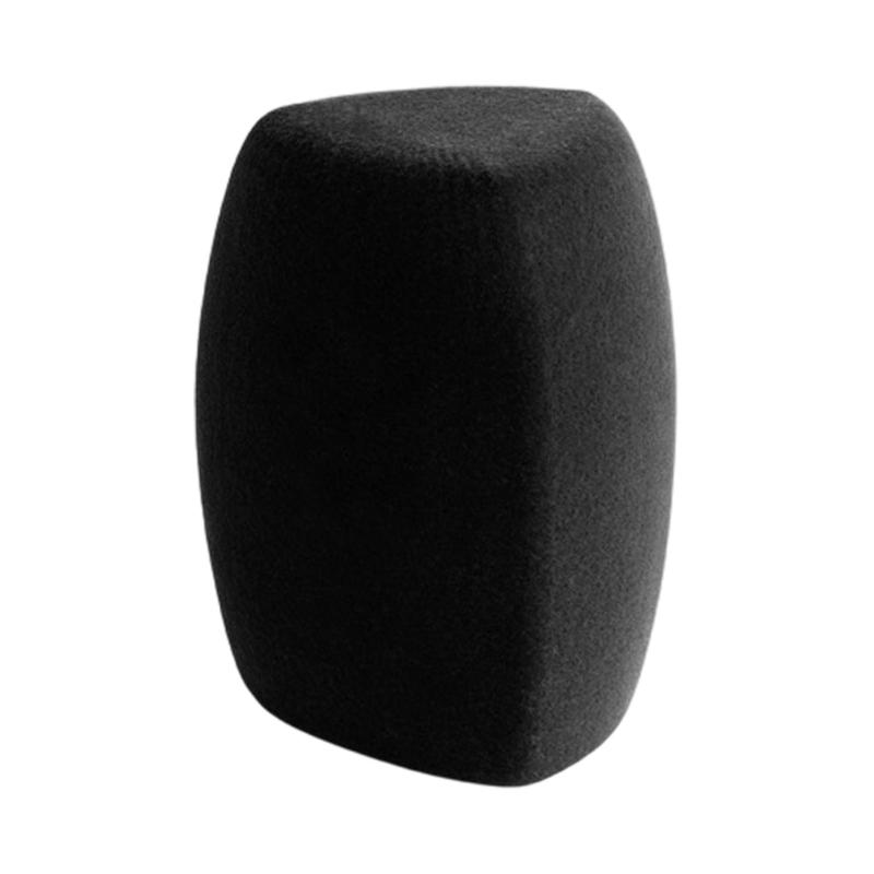 High Density Foam Microphones Cover Triangular Shape Noise Reductions Studio Recording Accessory