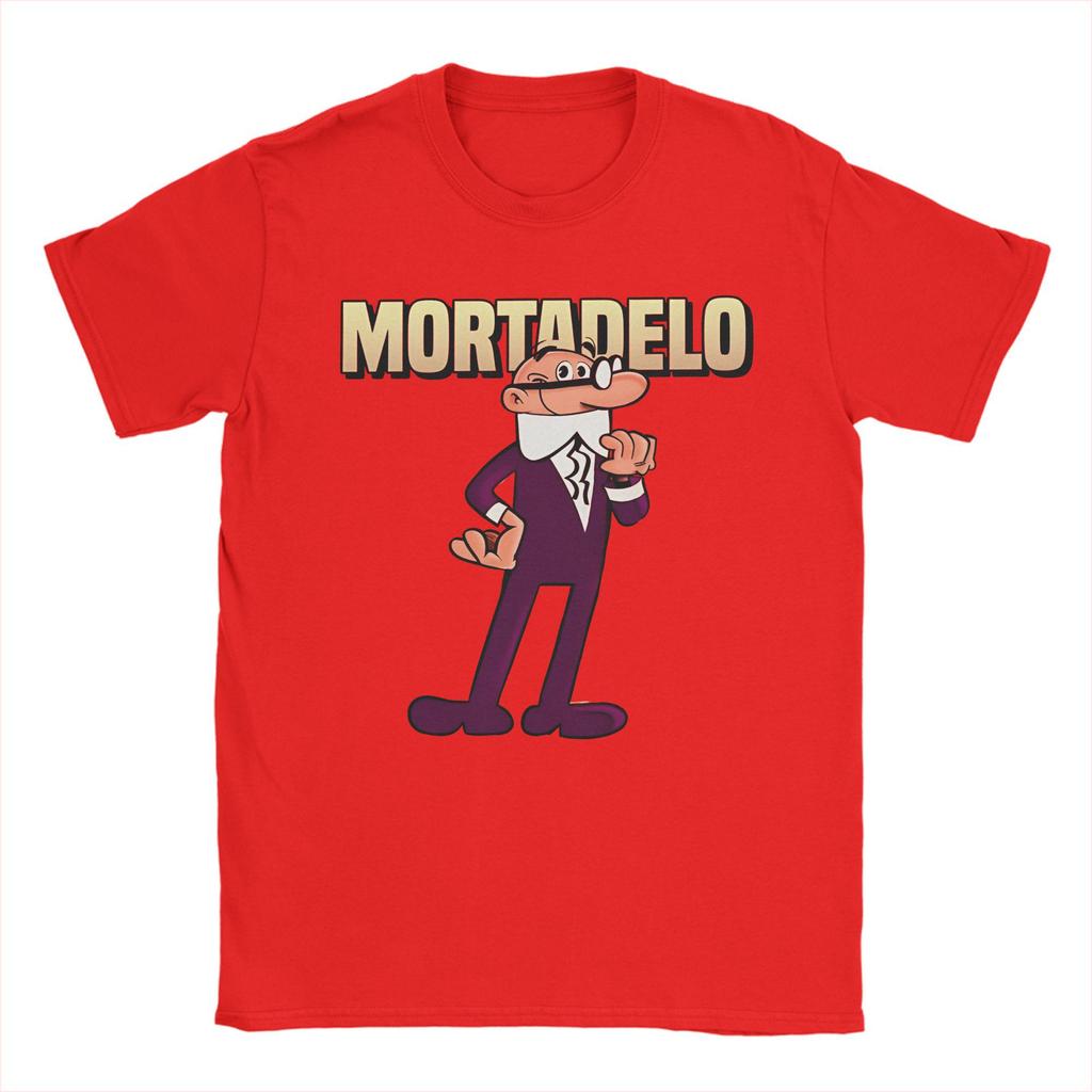 Men Women Mort & Phil Mortadelo y Filemón Shirt Cotton Graphic Printed T-Shirt  Top Clothing