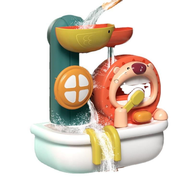 Набор детских игрушек для ванной «Лев», игрушка для ванны, водная игрушка, подарки для детей, мальчиков и девочек от 2 лет