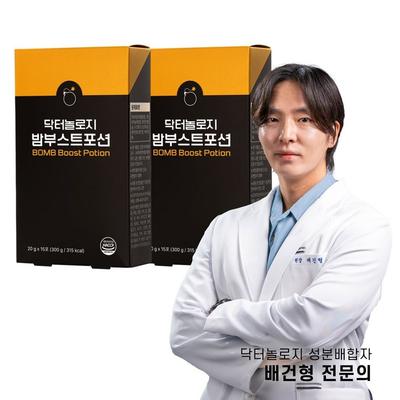 Doctornology Balm Boost Potion, 19 угрей, разработанных врачами, высокое содержание мужской жизненной силы, L-аргинин, мака, ночной цинк, 300 г, 2 шт.