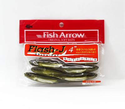 Fish Arrow Мягкая приманка Flash J 4 дюйма 6 штук в упаковке # 06 (9421)