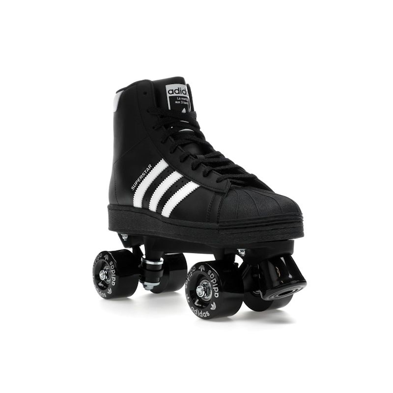 Adidas Superstar 82 Skate черные белые женские кроссовки Core-Black Cloud-White Silver-Metallic JI3535