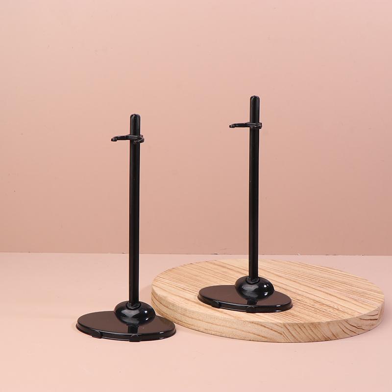 2Pcs Transparent Stand Support For Dolls Holding Clear Color Toy Figure Display Holder 1/6 Doll Prop Up Mannequin Model