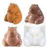 Милая силиконовая форма Capybara, мультяшное животное, молочное желе, пудинг, силиконовая форма для дома, кухни, выпечки, аксессуаров для вечеринки, ресторана