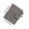 Large Capacity Cash Purse Bag PU Leather Short Wallets Elegant Pocket Purse Wallet  Outdoor