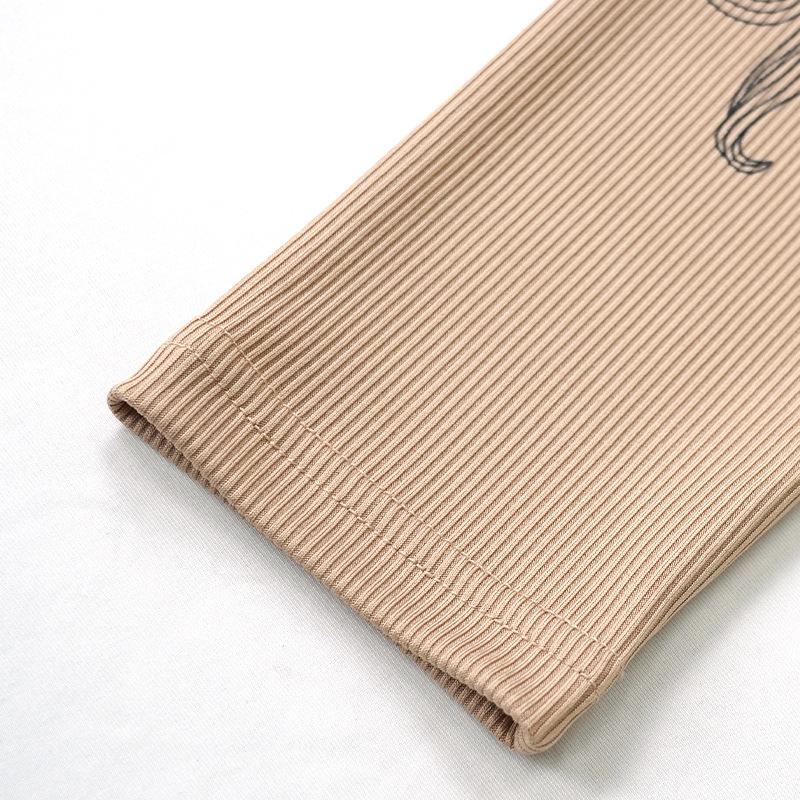 Готические футболки с графикой в ​​стиле Харадзюку, женские топы в готическом стиле в стиле гранж Y2k, винтажная уличная одежда, футболки с длинными рукавами, осень