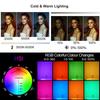 RGB Handheld LED Video Light Tube Photography Light Wand 3000K 6000K Dimmable 10 Lighting Effect with Remote Control