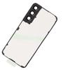Back Glass Cover Replacement Transparent Housing Door Black Frame with Camera Lens Phone Stand Toos
