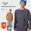 Warrior Men's Double-Sided Fleece Round Neck Long Sleeve Top