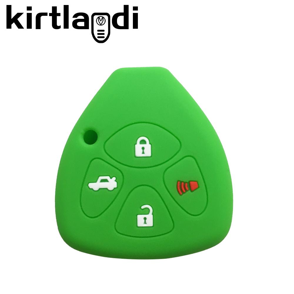 Автоаксессуары Чехол для ключа Колпачок для Toyota Rav4 Auris Corolla IQ Porte Yaris/Vitz Verso Hilux Icon Camry 40 2/3/4 кнопки Крышка для ключа
