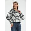 Зимняя женская рубашка в клетку Lumberjack | Зимние модели рубашек в толстую клетку для женщин | Повседневный женский клетчатый топ