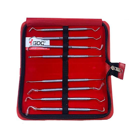 Набор скейлеров GDC для пародонтологии из 8 штук (PSP8)