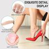 Plantar Gel Pad Cushion Gel Feet Forefoot Pad Relieve Plantar Pain for Men and Women.4 Pairs.