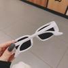 Women's Retro Rectangular Sunglasses - 2023 European & American Style, Korean Trend, Street Hip-Hop Disco Fashion