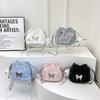 2025 New Spring Popular Chain Small Bag Women's Niche Design Butterfly Messenger Bag Casual Shoulder Bucket Bag
