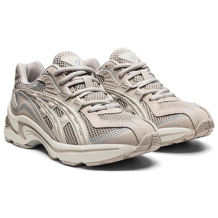 Asics Gel-Preleus Ретро Универсальные Спортивные Низкие Кроссовки для Бега Женские кроссовки Устрично-Серый 1202A109-020