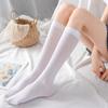White&Pink Japanese Style Women Anime Cosplay Pantyhose Long Tube Socks Stockings Cat Paw Printed