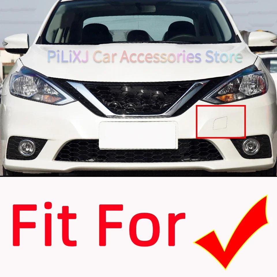 For Nissan Sentra 2016 2017 2018 2019 622A03YU0H 622A0-3YU0H Auto Parts Front Bumper Tow Hook Eye Cover Cap Towing Hauling Lid
