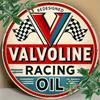 Valvoline Винтажная металлическая табличка Многоцелевое настенное украшение Прочное Ветрозащитное Водонепроницаемое Идеально для Дома Офиса Бара Кофейни Декора