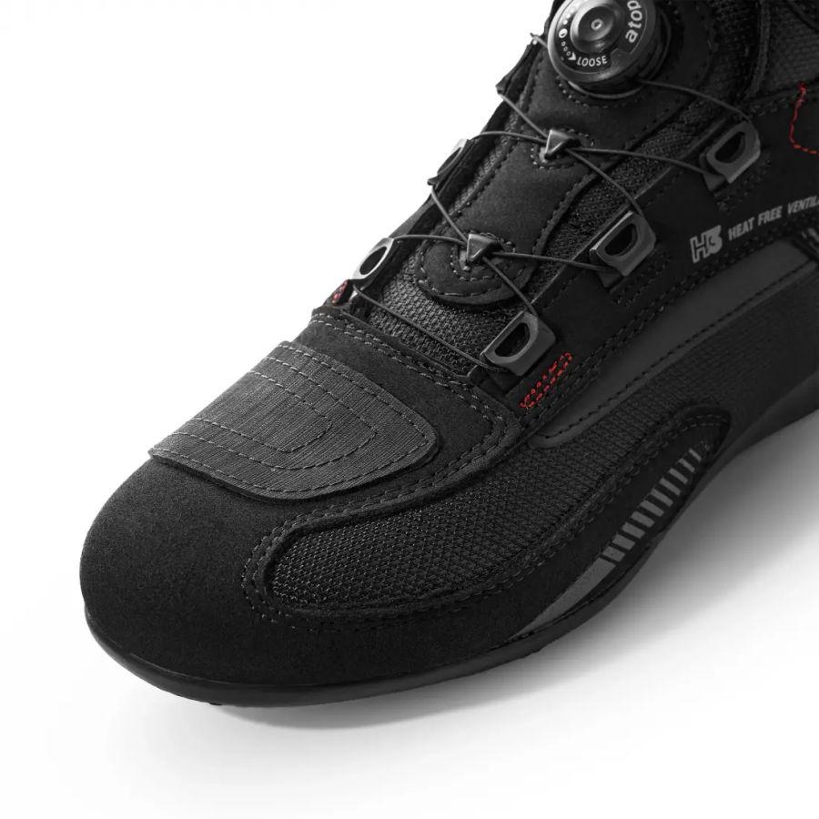 SHIMA EXO VENTED SHOES BLACK RED 43