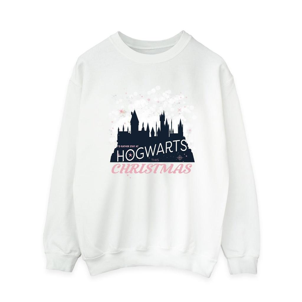 HARRY POTTER Womens/Ladies Hogwarts Christmas Sweatshirt