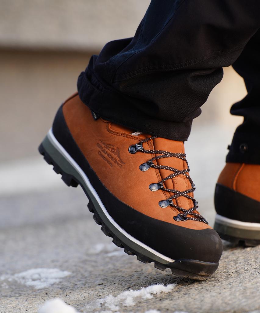 Caravan Gk85 Grand King Gore-Tex Hiking Boots (Brown)