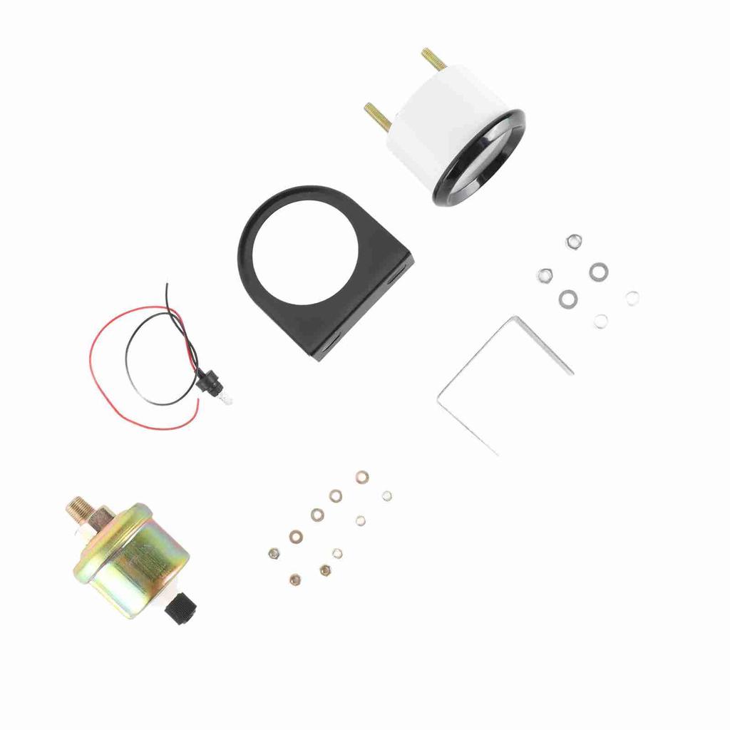 52-мм манометр давления масла 0 100 фунтов на квадратный дюйм автомобильный манометр давления масла с датчиком для 12-вольтового автомобиля