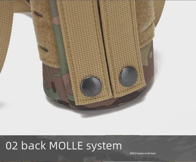 Тактический камуфляжный держатель для бутылки с водой Molle - Удобный держатель для ношения на поясе или на велосипеде