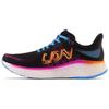 Fresh Foam X 1080v12 Comfortable Sports Fabric Low-Top Running Shoes Women Sneaker Black Blue W1080N12