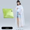 EVA Rain Poncho for Adult with Pocket, Waterproof Lightweight Unisex Raincoat for Hiking Camping Emergency