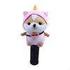 Stuffed Doll Golf Fairway Wood Headcover Sleeve Equipment Transport Protect Guard Cartoon