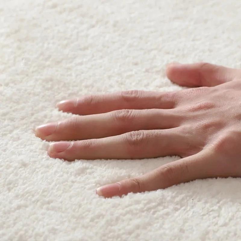 Living Room Carpet Irregular Rug Home Decoration Modern Bedroom Lounge Large Area Rugs Soft Thickened Fluffy Plush Floor Mat