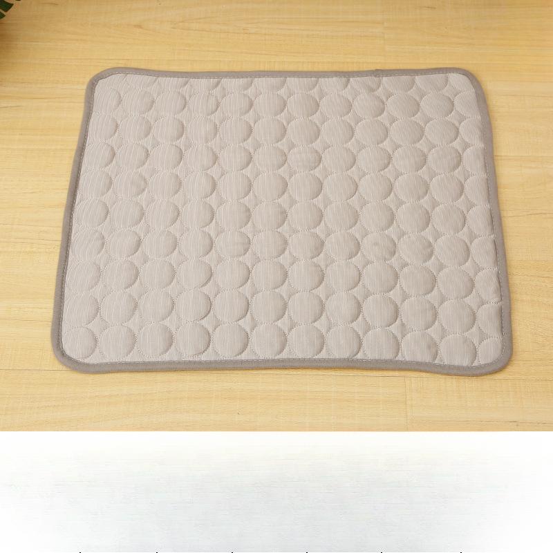 Коврик для домашних животных Ice Mat Summer Dog Mat Ice Silk Mat Dog Nest Cat Nest Cooling Mat Pet Supplies