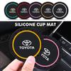 2026 Новый Для Toyota 2 шт. Силиконовая Автомобильная Подставка Под Стакан Воды Антискользящая Накладка Коврик Для Toyota Avalon Verso Fortuner 4Runner Highla