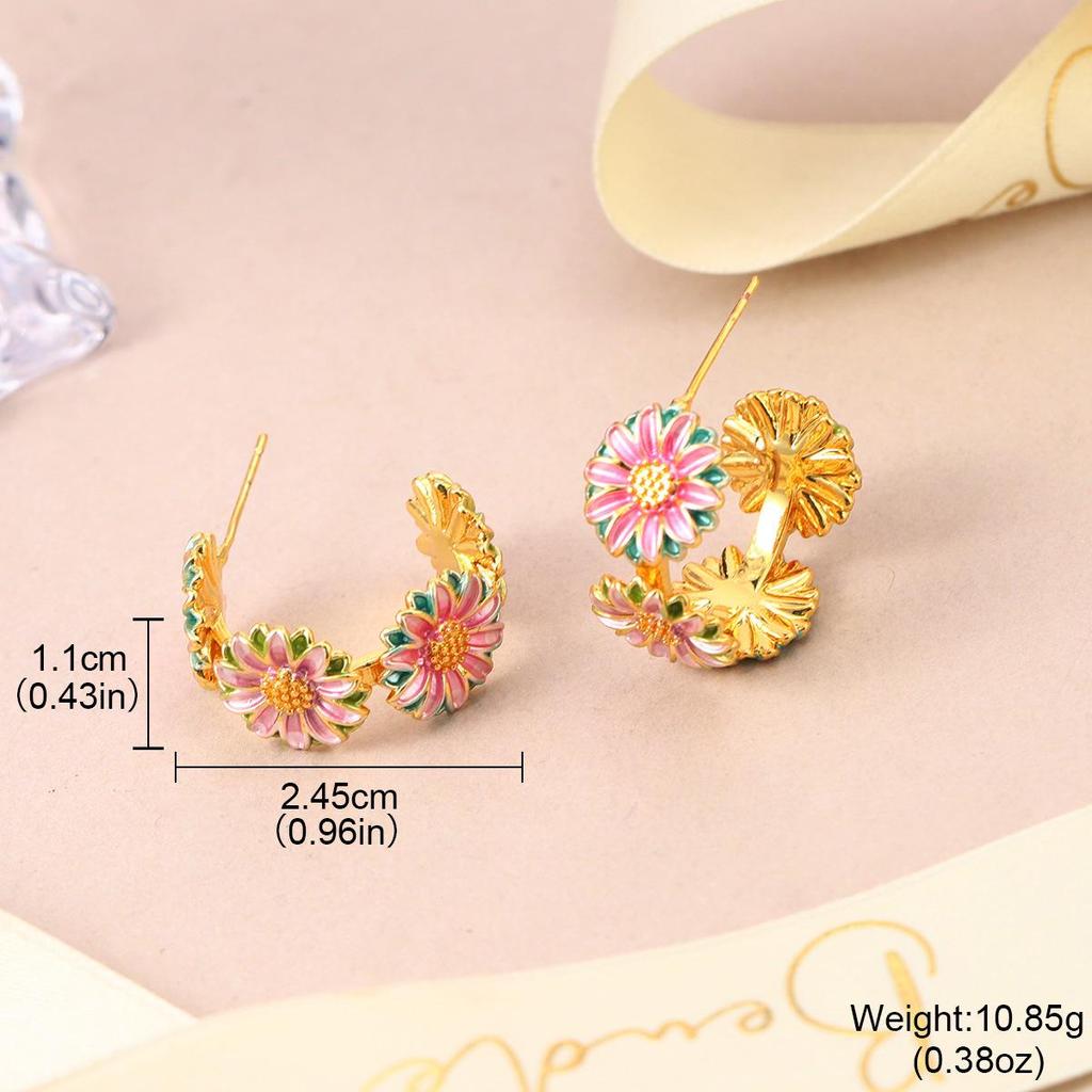 Серьги-пусеты с кисточками в стиле Мори с жемчужными цветами и бабочками - Свежие, милые и элегантные