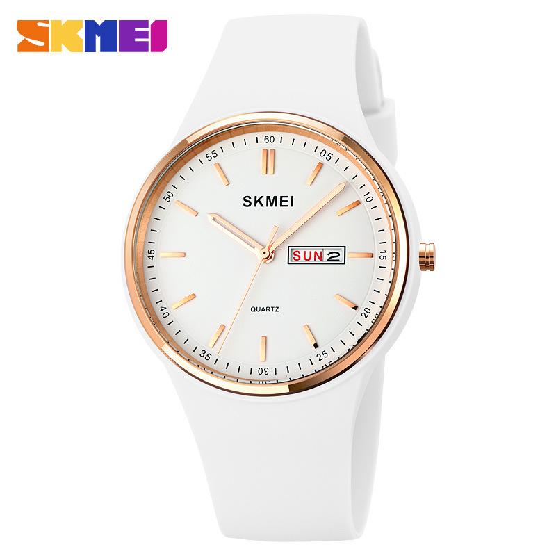 Moment Beauty Повседневные простые женские часы с круглой шкалой и двойным календарем Элегантные кварцевые часы для школьниц