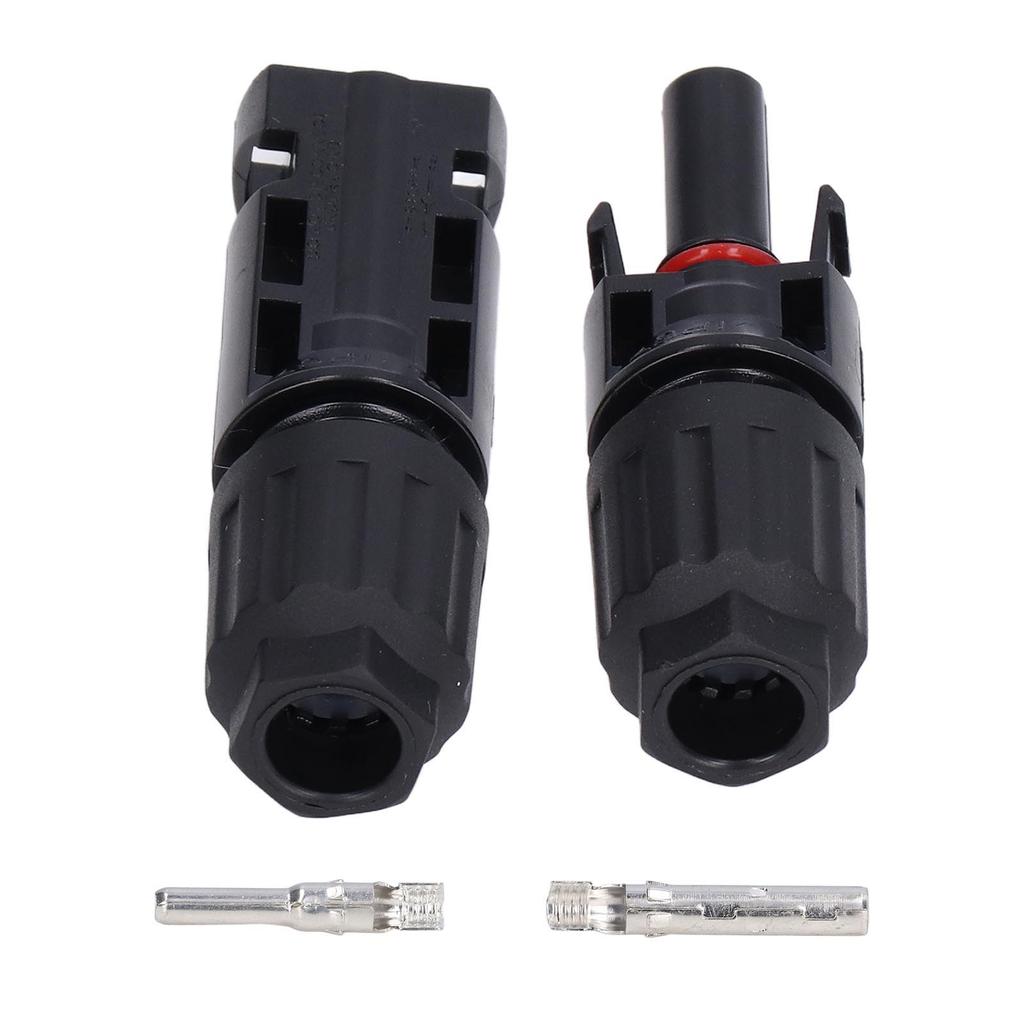 5 комплектов солнечных разъемов «папа-мама» IP67 водонепроницаемый кабельный разъем для фотоэлектрической панели высокого напряжения 30A 1000V