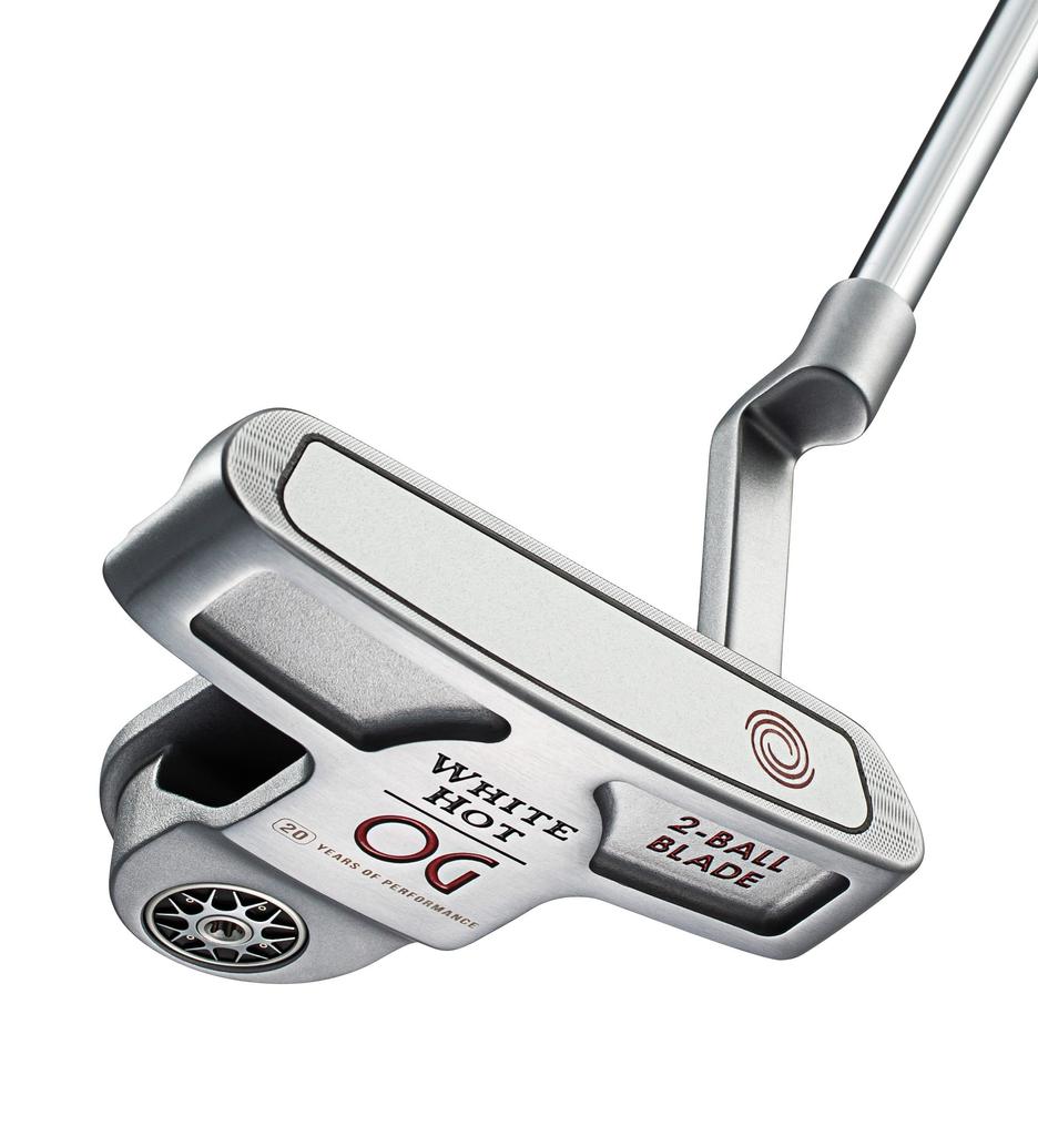 Паттер ODYSSEY для правой руки WHITE HOT OG BLADE Crank Hosel 34 2-Ball (Тип молотка, дюймовый, стальной) Мужской