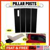 4x Window Pillar Posts Trim For 15-21 Ford F-150 with Keypad Accessories Black B