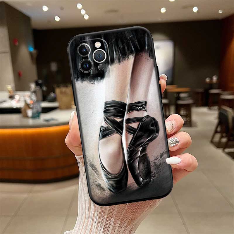 UP12 Балетные пуанты Чехол для балерины для Samsung M06 M15 M16 M35 M55 M56 A36 A42 A50 A51 A52 A32 A33 A05 A05S A06 A16 A20