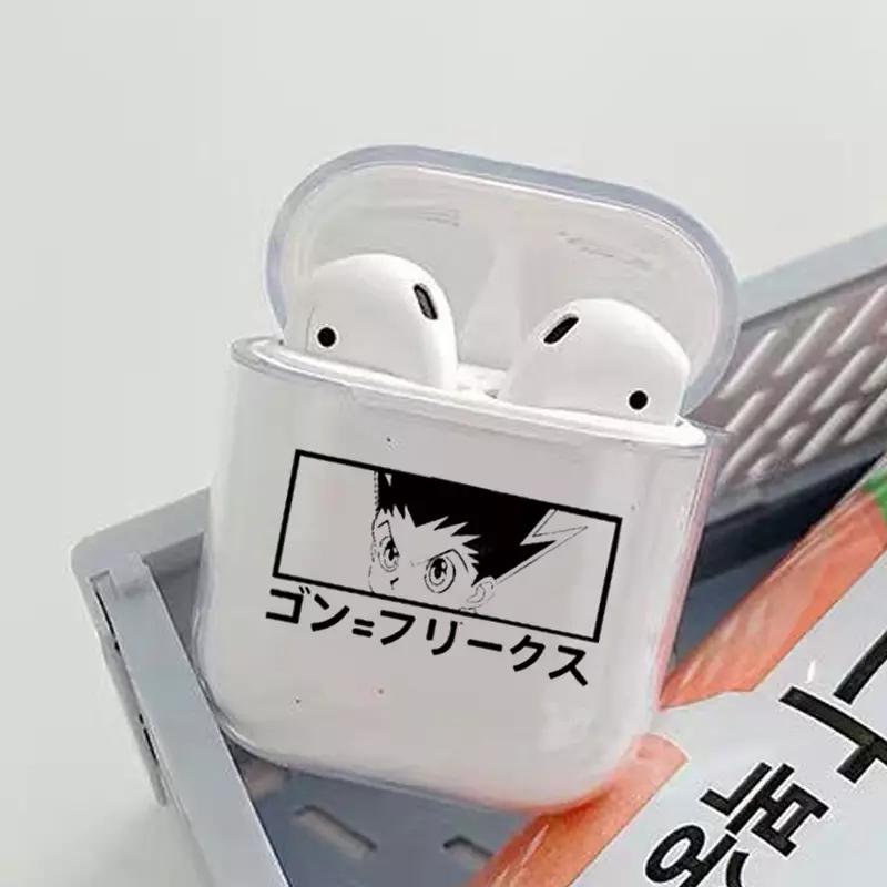 Hunter x Hunter HXH Anime Hunter X hunter 3 Air pod Case for Airpods 2 1 Cases For Air pod pro Clear Cute Soft transparent Coque