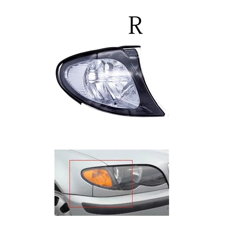 1/2 шт. автомобильный светодиодный угловой габаритный фонарь, корпус указателя поворота, крышка лампы для BMW 3 серии E46 4DR 318i 320i 325i 330i 2002-2005