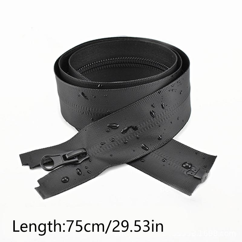 1 шт. невидимая молния с открытым концом аксессуары для одежды для уличной куртки 5 # комплект для ремонта водонепроницаемой молнии