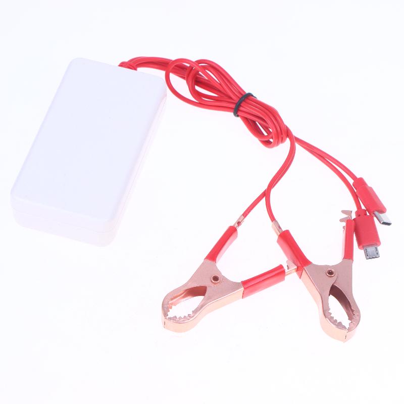 1 шт. Универсальное 6 USB с ЖК-дисплеем, зажим, 12-24 В, многофункциональное зарядное устройство с зажимом для мобильного телефона, быстрая зарядка, аксессуары для DIY