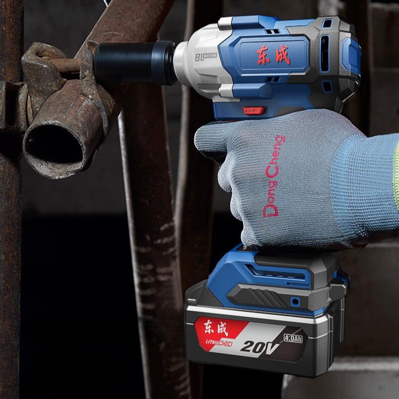 Dongcheng Charging Wrench DCPB488E Brushless Impact Wrench Lithium Battery High Torque Wind Cannon Sleeve Auto Repair Scaffold